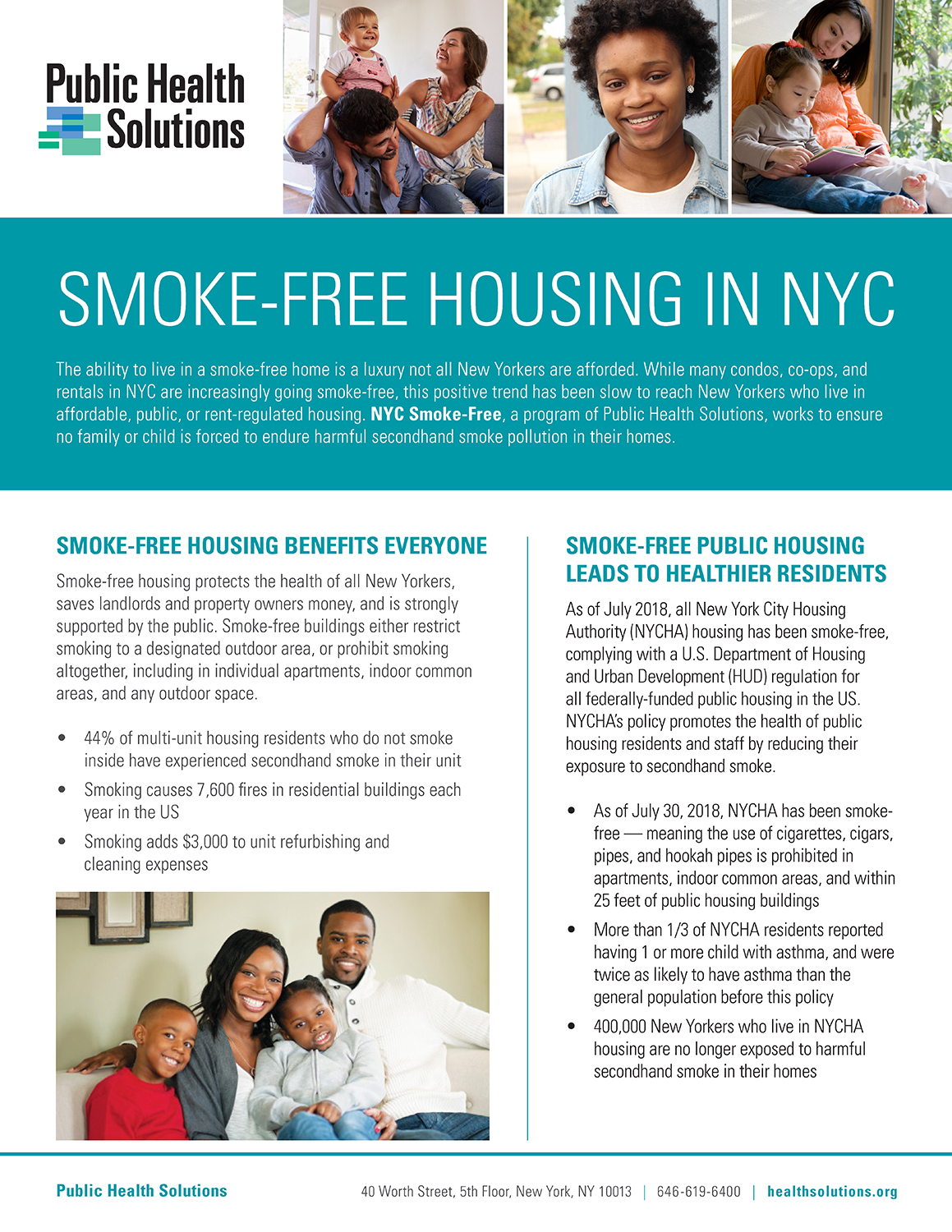 NYC SmokeFree Public Health Solutions